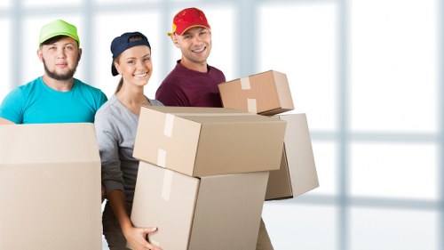 Careful handling of household furniture during a Waterloo move
