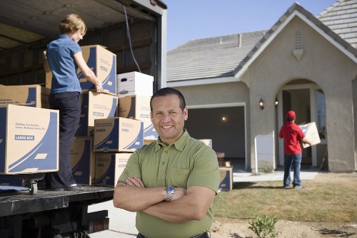 Local moving van for apartment and office removals in Waterloo