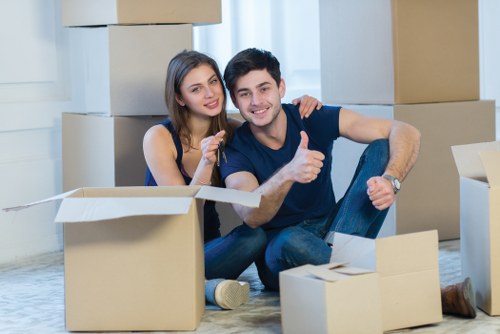 Van loading support for a commercial or office transport job in Waterloo