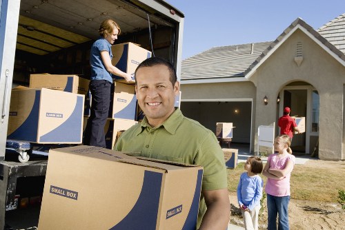 Man and van service handling boxes and household items for a local move in Waterloo
